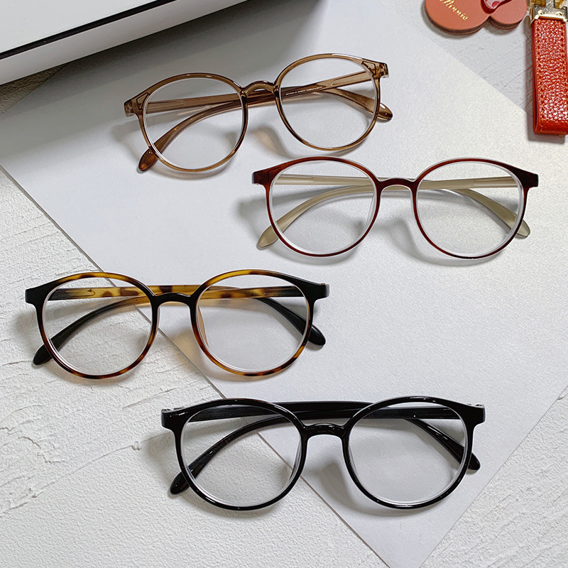 Gaming Glasses Tinted - Óculos de Computador com Armação Redonda