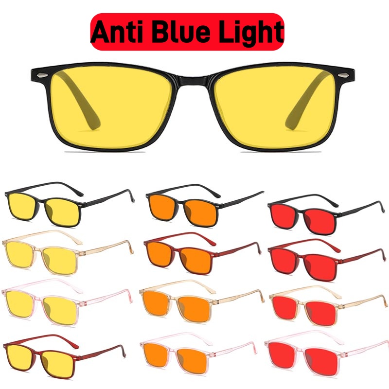 Gaming Glasses Tinted - Óculos bloqueadores de luz azul para