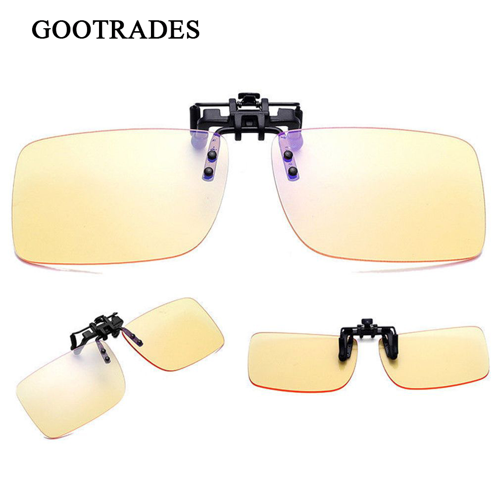 Gaming Glasses Tinted - Clip-on óculos com filtro de luz
