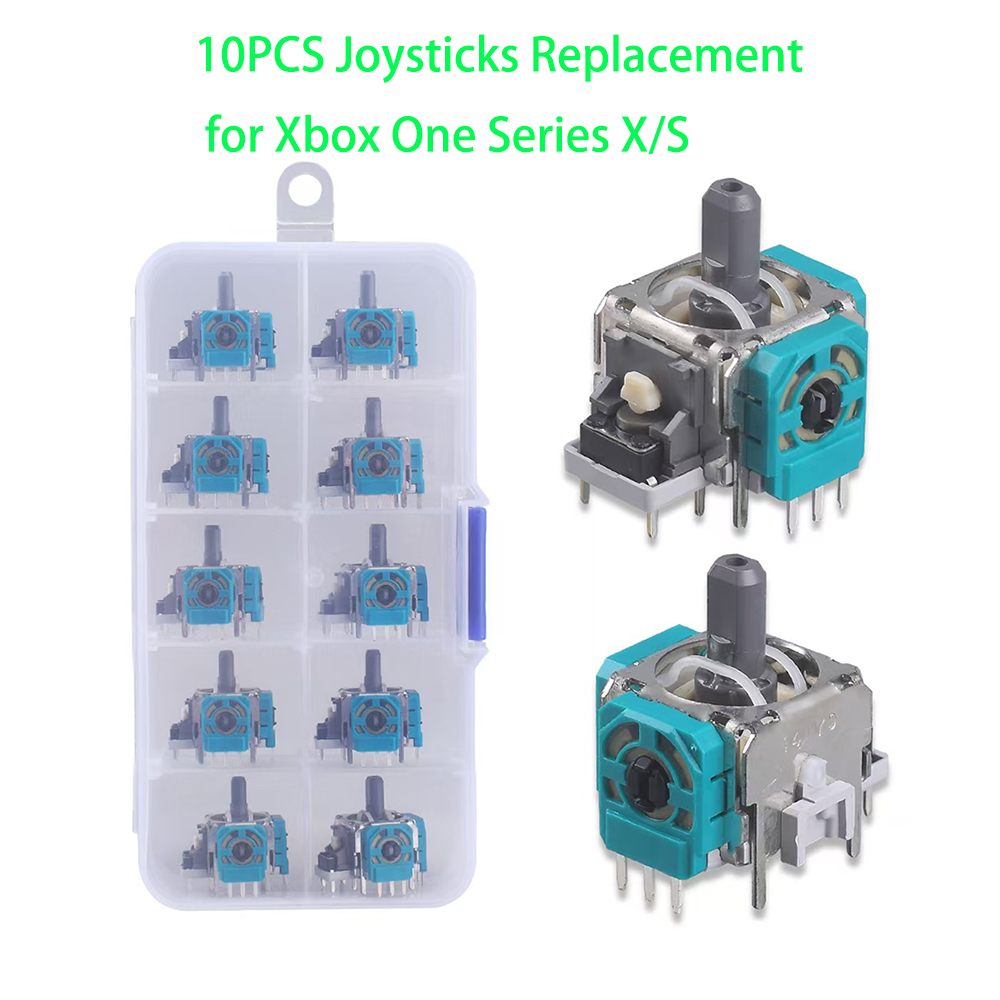 Gaming Accessories Joystick - 10 pçs substituição 3d analógico joystick
