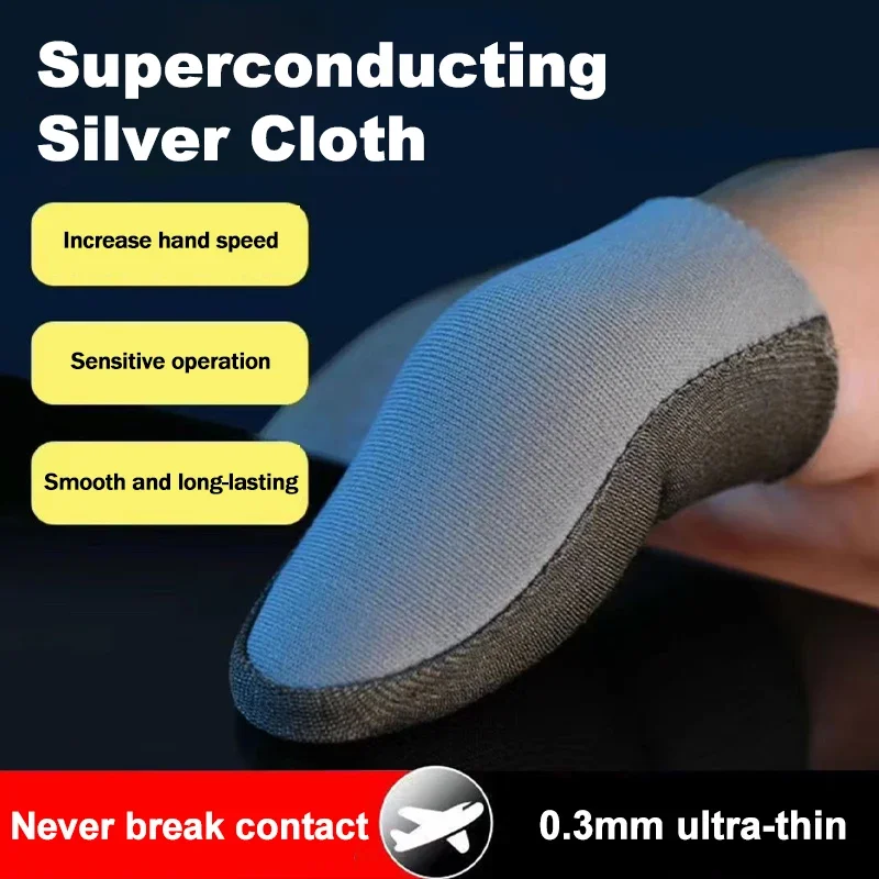 Gaming Accessories For Mobile - 1 par nova capa de dedo