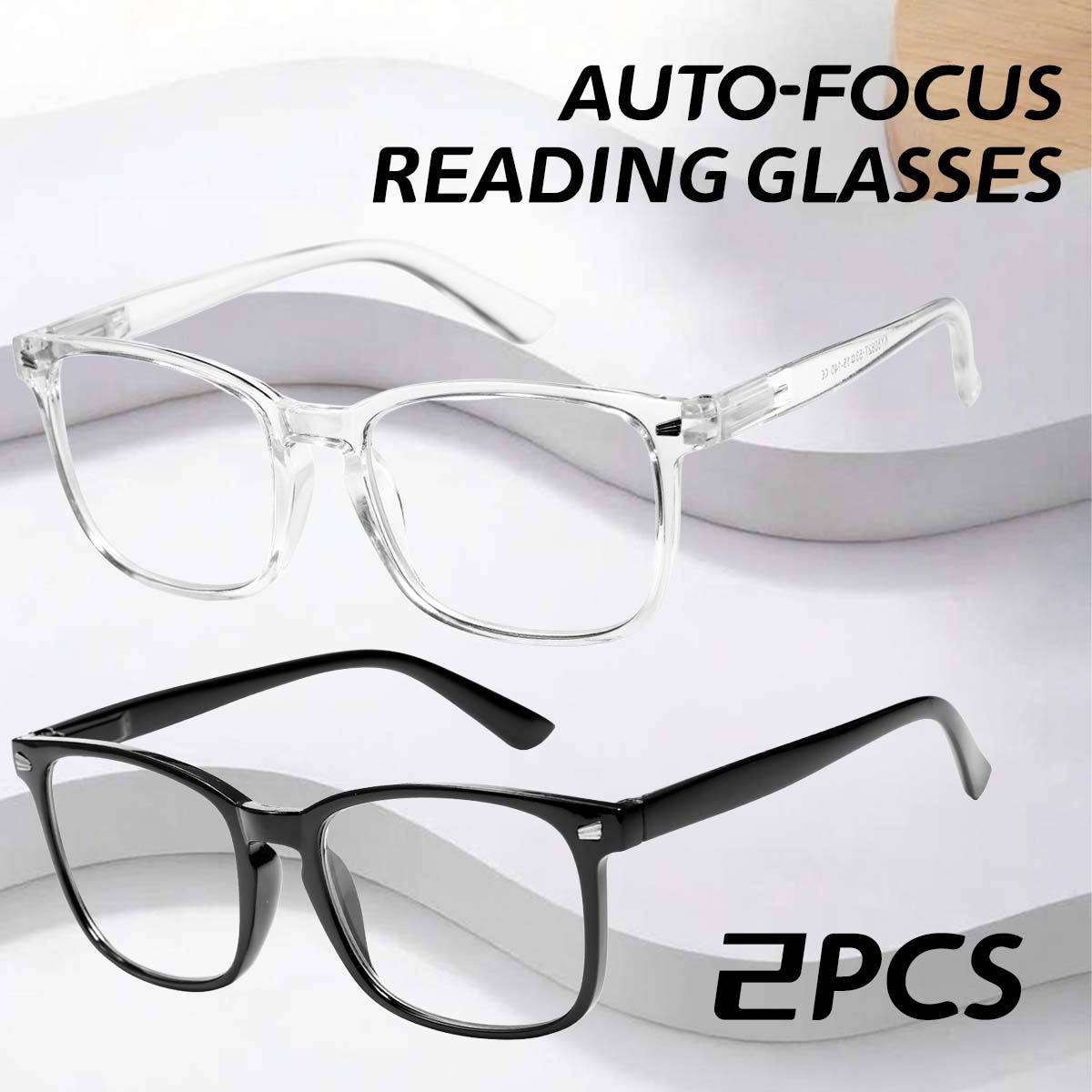 Gaming Glasses Tinted - 1/2/3/5PCS Óculos inteligentes com zoom automático