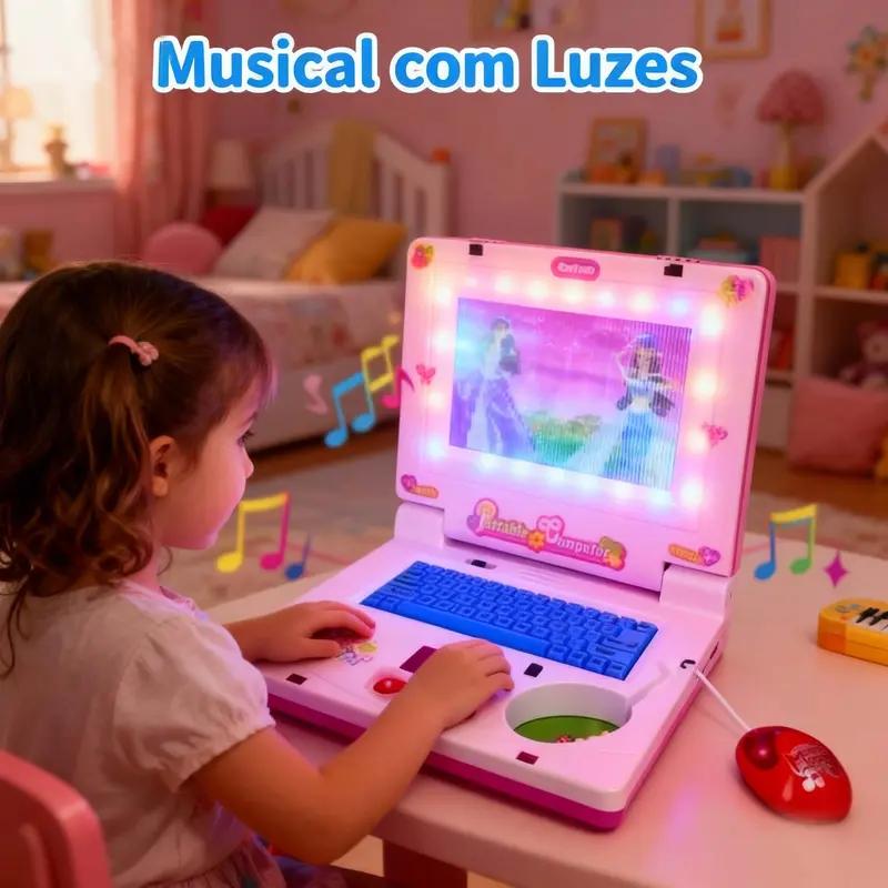 Gaming Accessories For Kids - Mini Notebook Musical Portátil Integrado para
