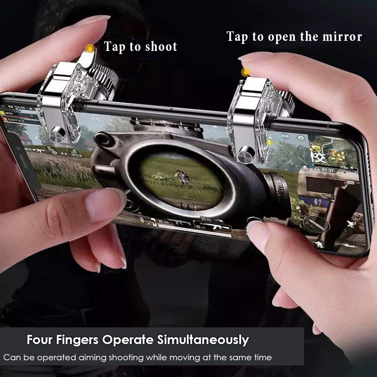 DATA FROG-Metal PUBG Gatilho M - Gaming Accessories Bundle avaliação e preço