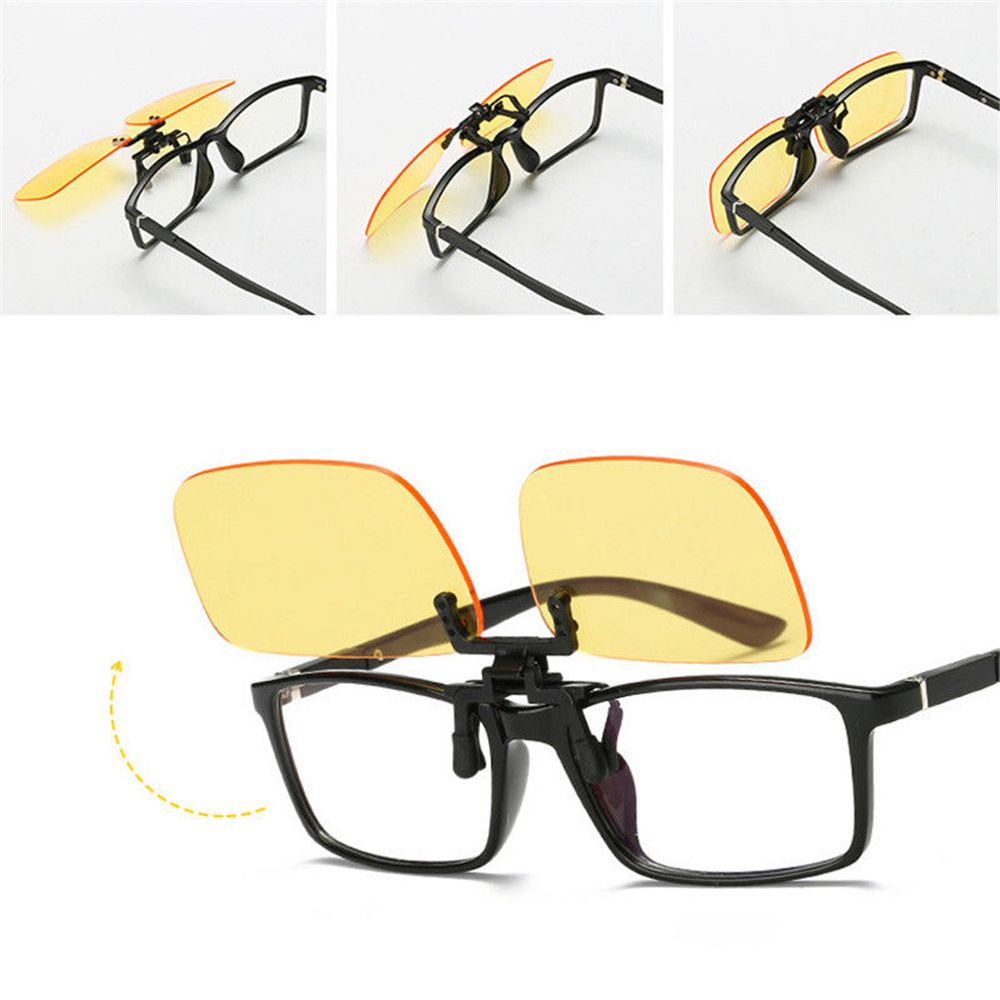 Clip-on óculos com filtro de l - Gaming Glasses Tinted avaliação e preço