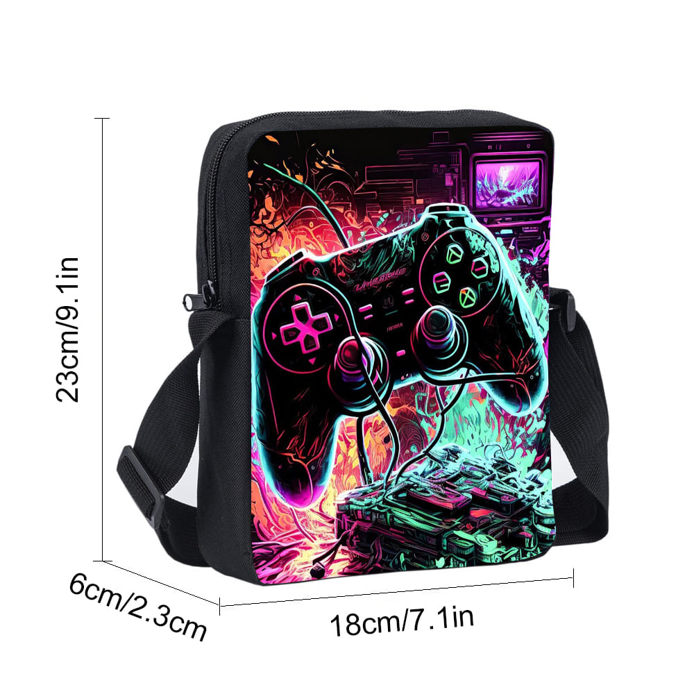 Bolsa mensageiro de um lado só - Gaming Accessories For Kids avaliação e preço