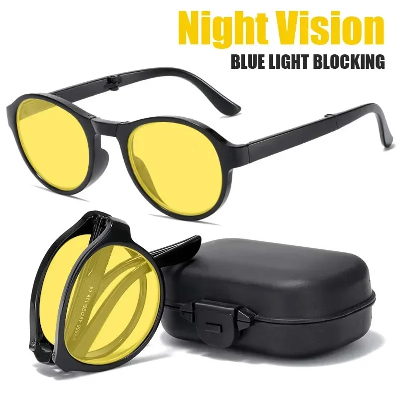 Óculos de visão noturna dobráv - Gaming Glasses Tinted avaliação e preço