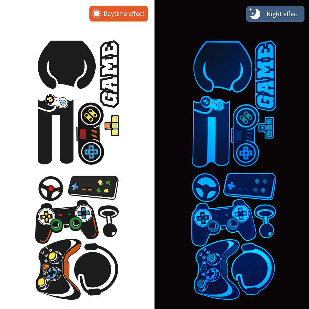 Adesivo de parede luminoso com - Gaming Accessories Wall avaliação e preço
