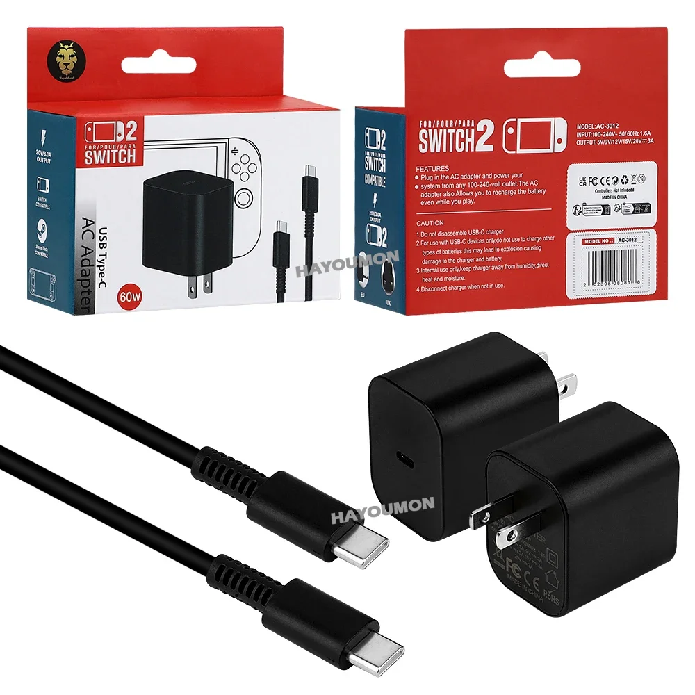 Adaptador AC para Switch 2, Ca - Gaming Accessories Wall avaliação e preço