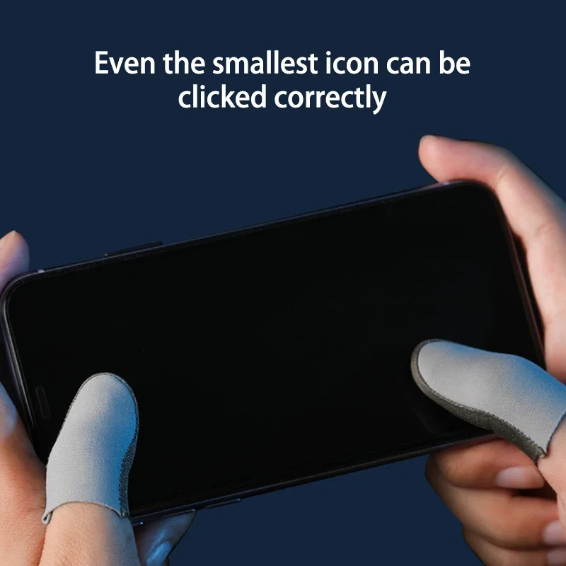 1 par nova capa de dedo de tel - Gaming Accessories For Mobile avaliação e preço