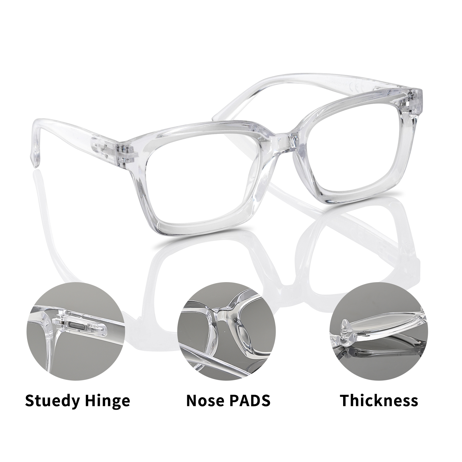 Óculos de Leitura Quadrados Mo - Gaming Glasses Tinted avaliação e preço