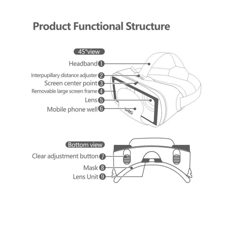 Óculos de realidade virtual vr - Gaming Accessories For Mobile avaliação e preço