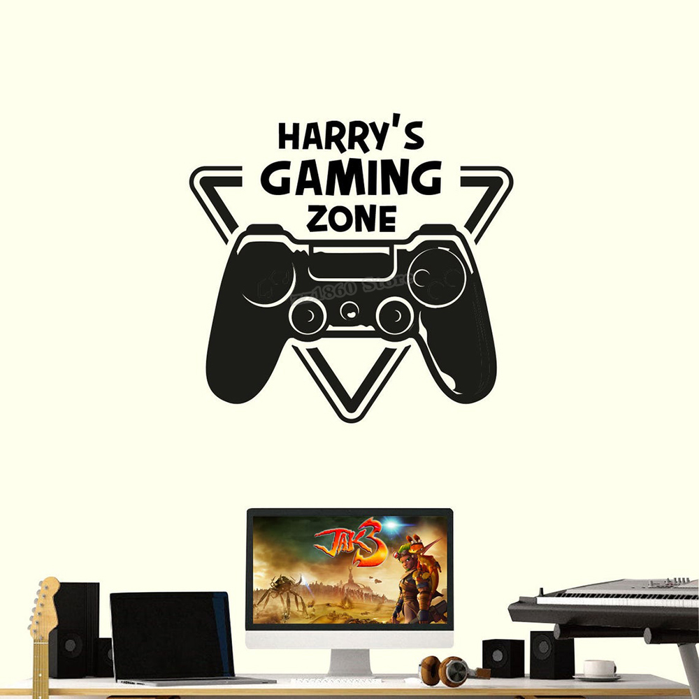 Nome personalizado zona de jog - Gaming Accessories Wall avaliação e preço