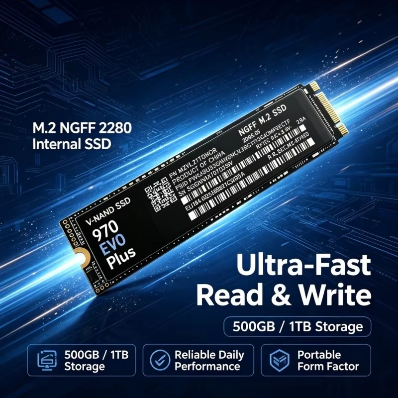 970 EVO plus SSD M.2 NGFF 7200 - Samsung Ssd 980 Pro avaliação e preço