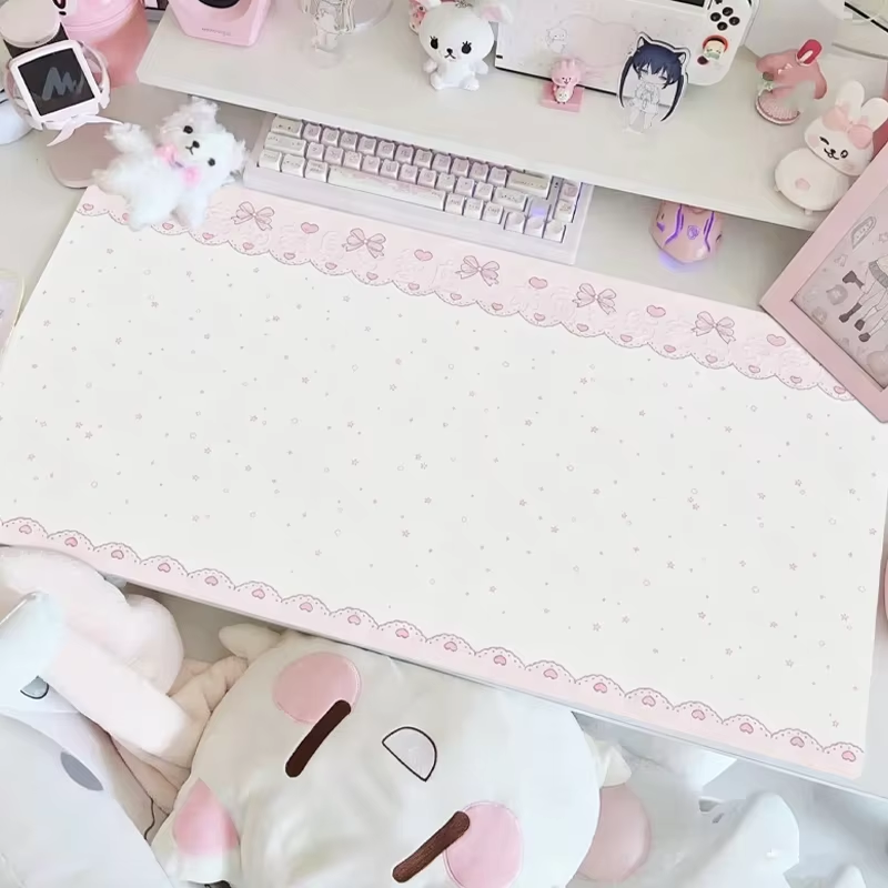 Mouse Pad de Couro PU Rosa Doc - Gaming Accessories Bundle avaliação e preço