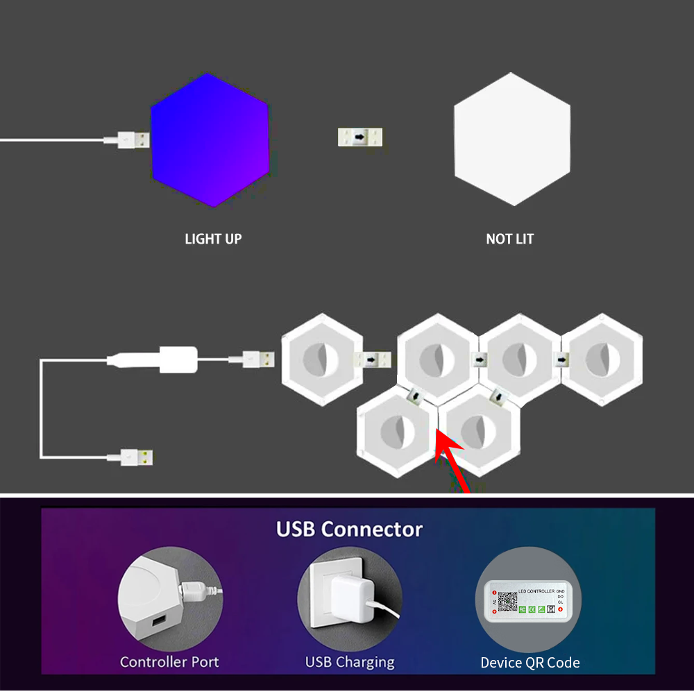 Luz de Parede RGB Inteligente  - Gaming Accessories Wall avaliação e preço